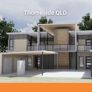 Modern two-story house design in Thorneside QLD