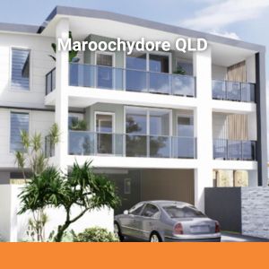 Modern apartment building in Maroochydore Queensland