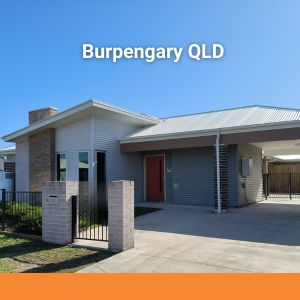 Modern house exterior in Burpengary Queensland sunshine
