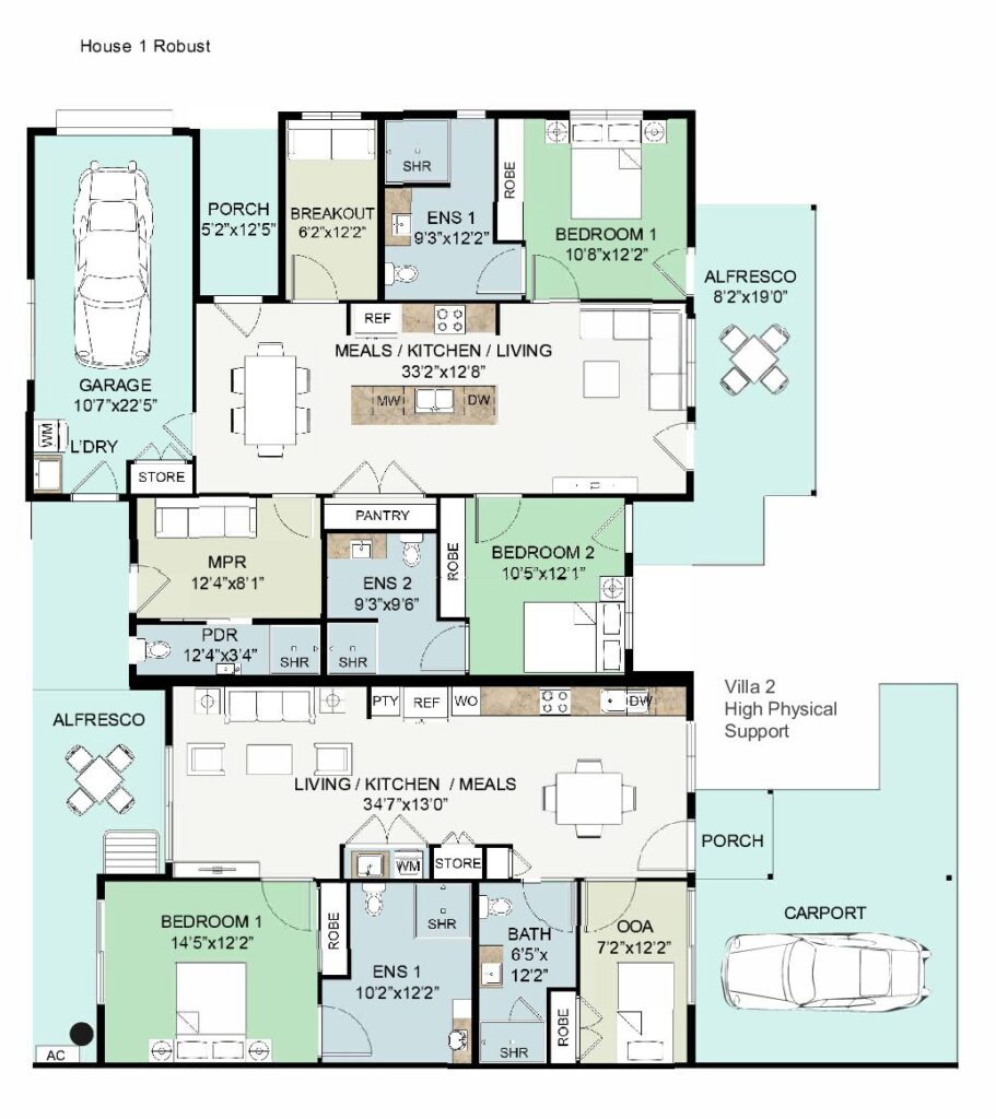 Redland Floor Plan - Lot 2 Rev.F markup copy